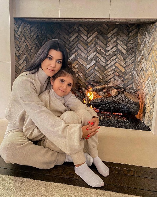 Kourtney Kardashian y su hija