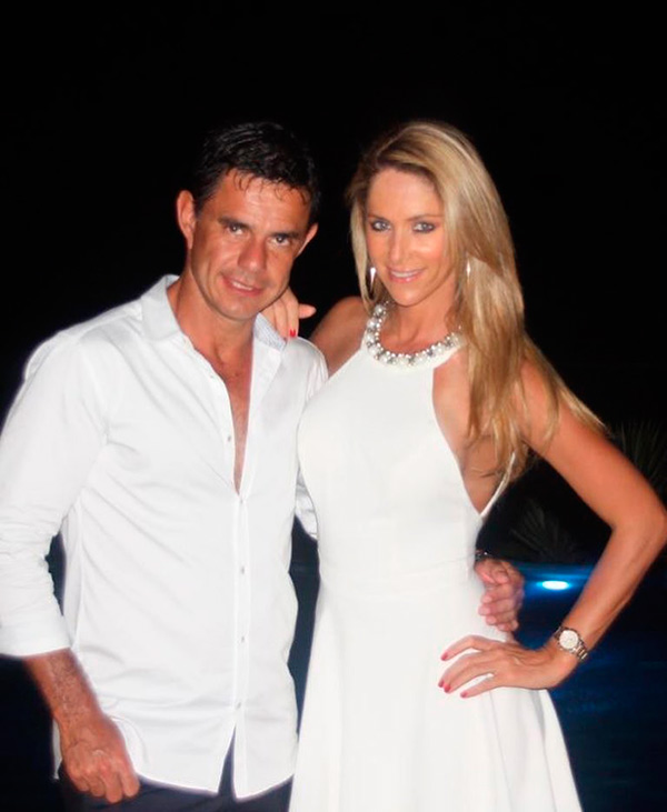 Inés Sáinz y Héctor Pérez Rojano