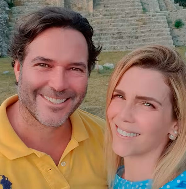 Gaby Crassus y Rodrigo Mejía