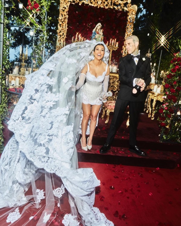 Kourtney Kardashian y Travis Barker