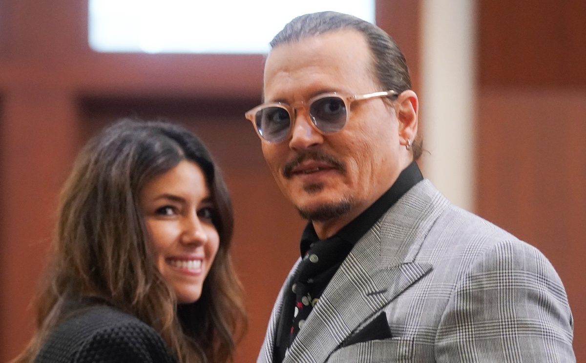 Johnny Depp y Camille Vasquez