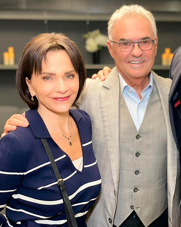 Pati Chapoy y su esposo Álvaro Dávila