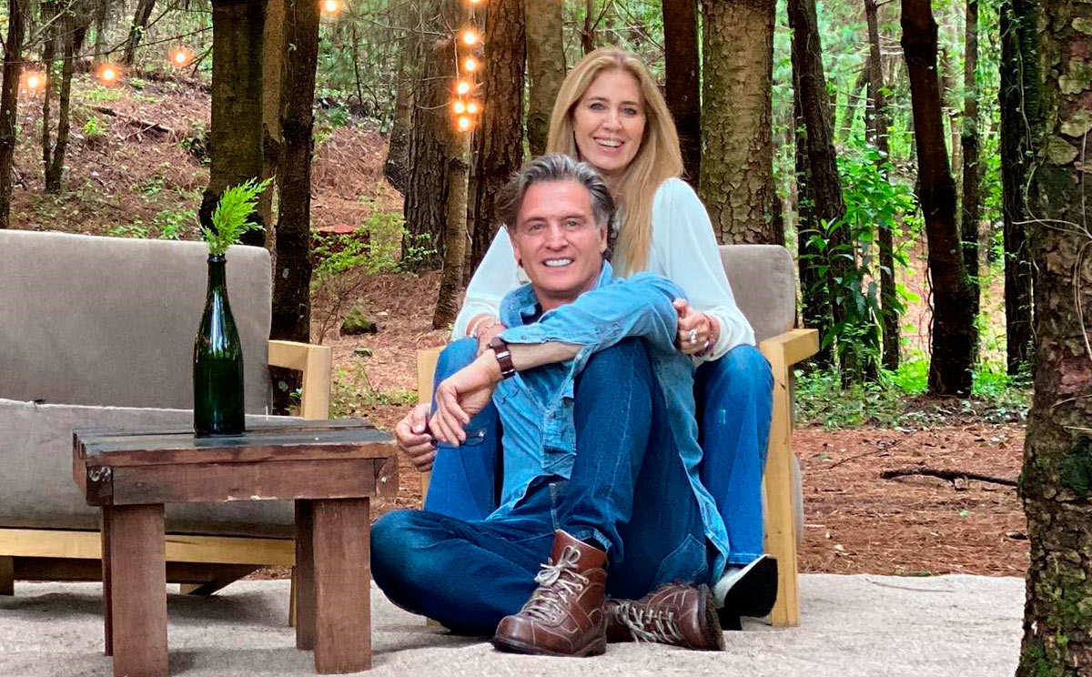 Juan Soler y su novia María José