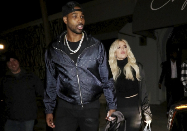 Khloé Kardashian y Tristan Thompson