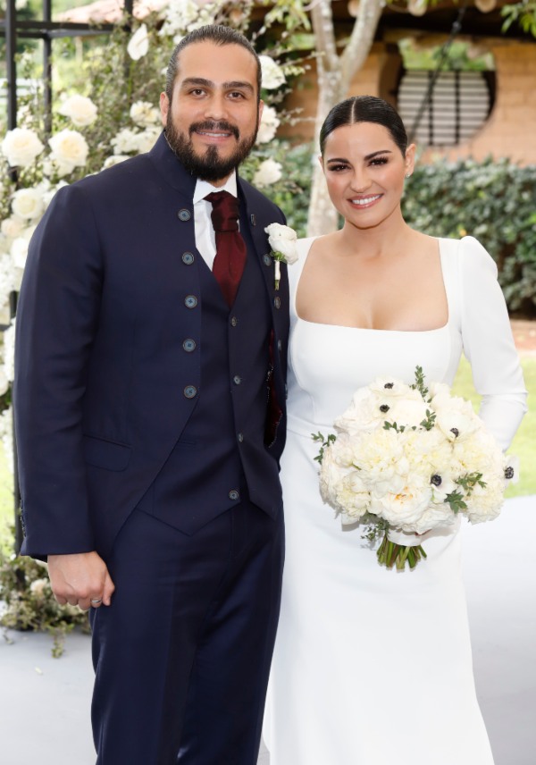 Maite Perroni y Andrés Tovar en su boda