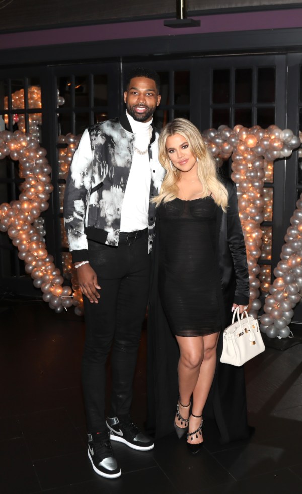 Khloé Kardashian y Tristan Thompson