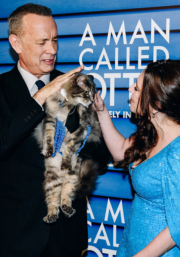 Tom Hanks y Mariana Treviño