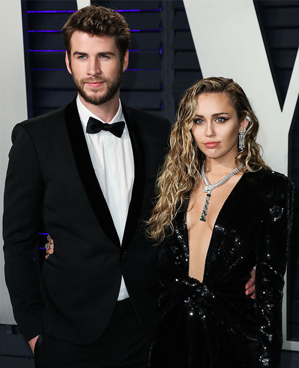 Miley Cyrus y Liam Hemsworth