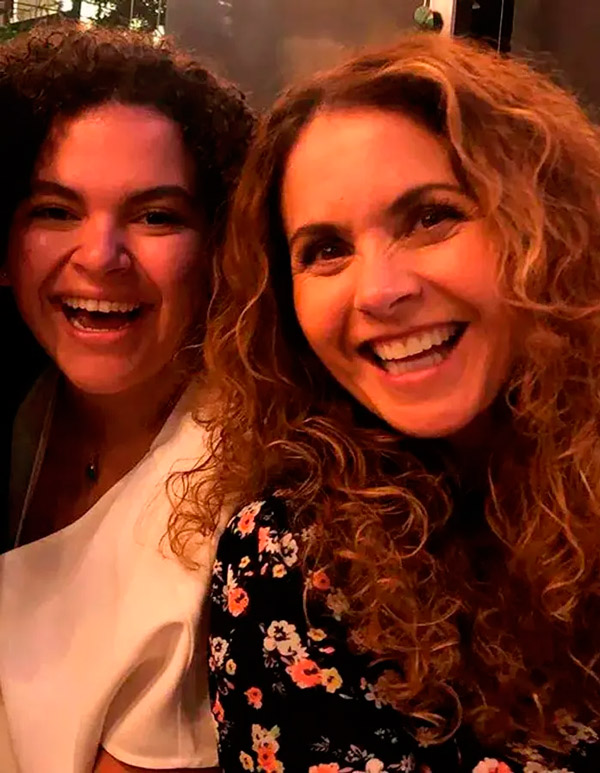 Lucero y su hija