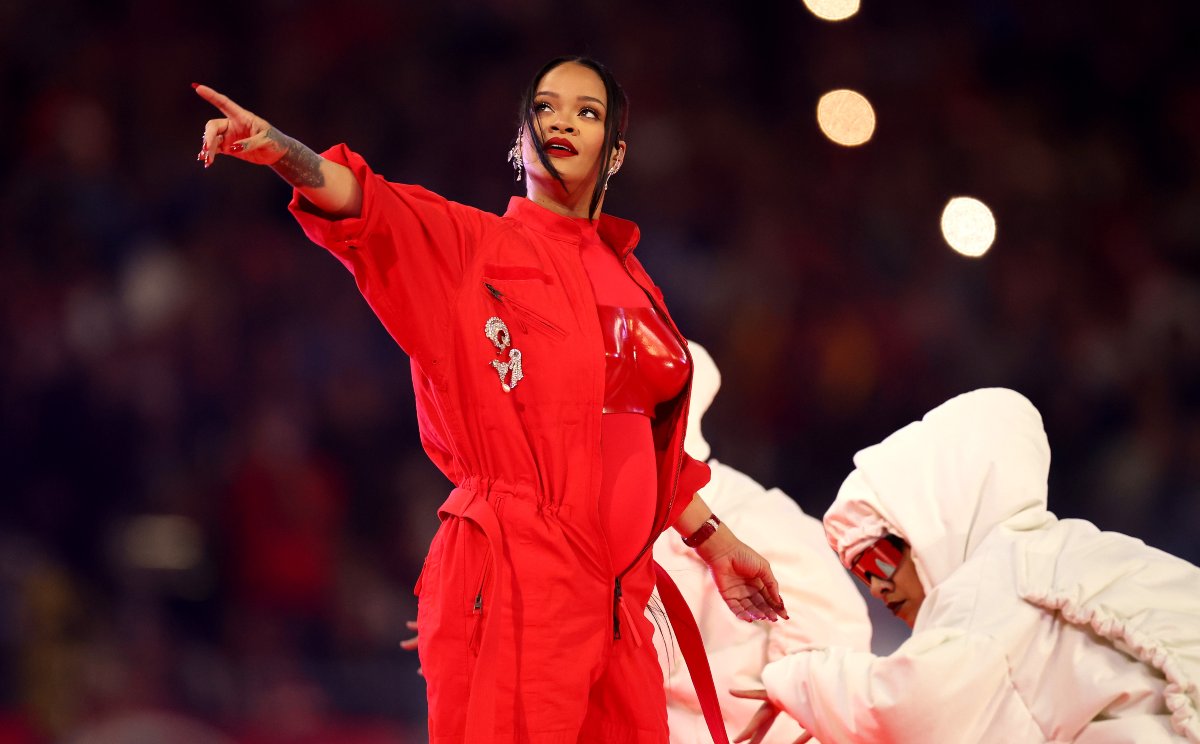 Rihanna en el Super Bowl LVII