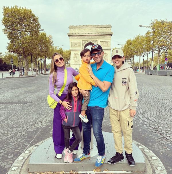 Pato Borguetti y su familia