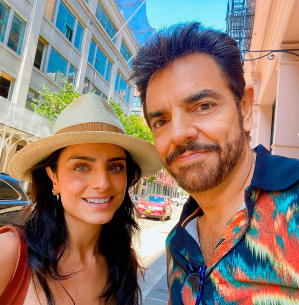 Eugenio Derbez y Aislinn Derbez