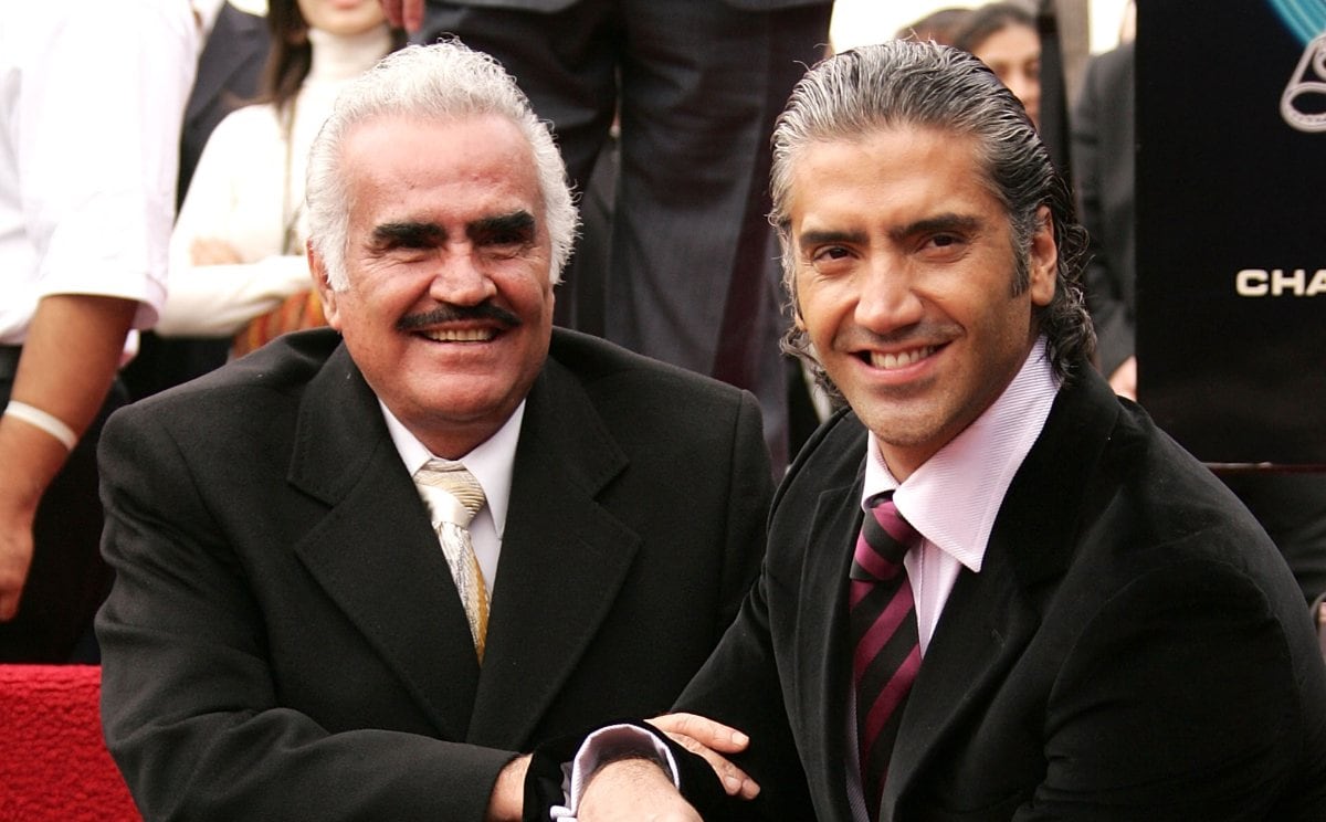 Alejandro Fernández y Vicente Fernández