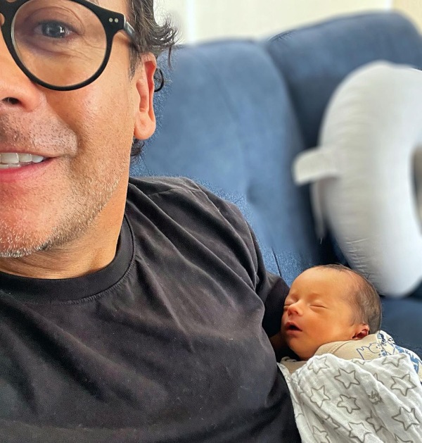 Adal Ramones y su hijo Cayetano