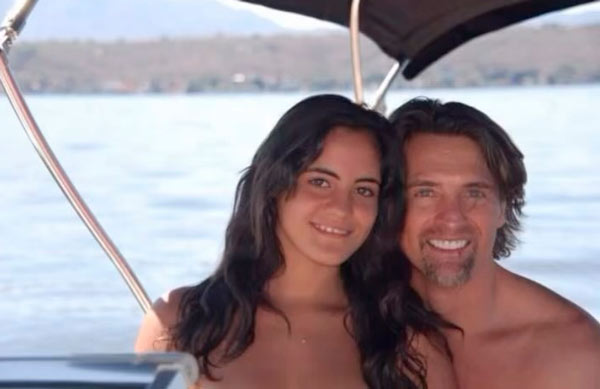 Juan Soler y su hija Valentina