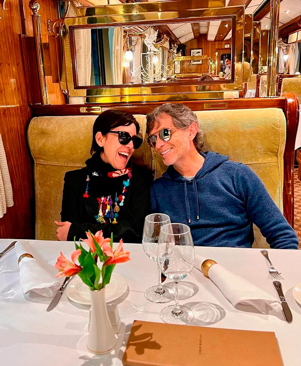 Humberto Zurita y Stephanie Salas