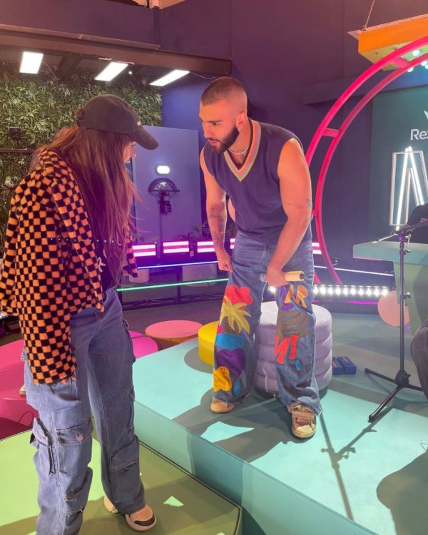 Galilea Montijo y Manuel Turizo