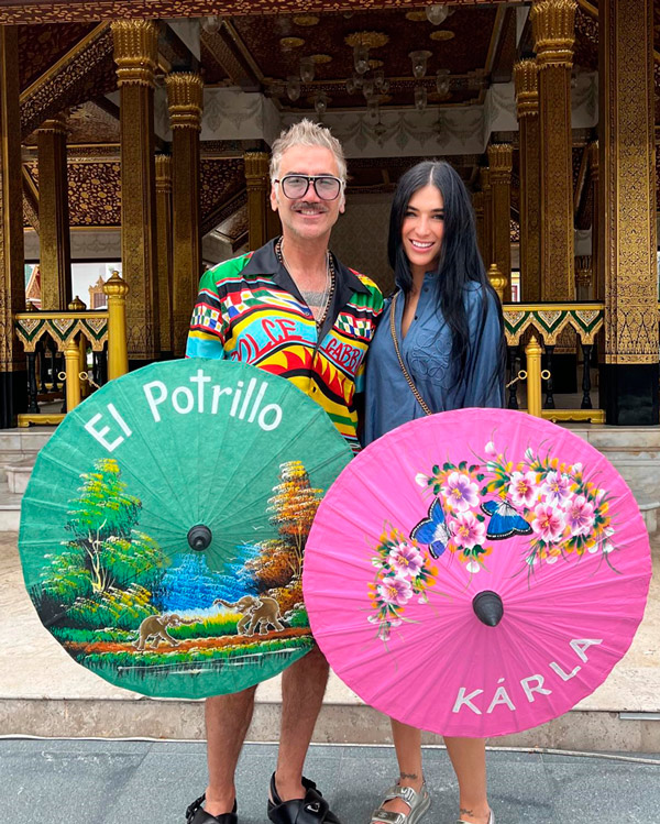 Alejandro Fernández y Karla Laveaga