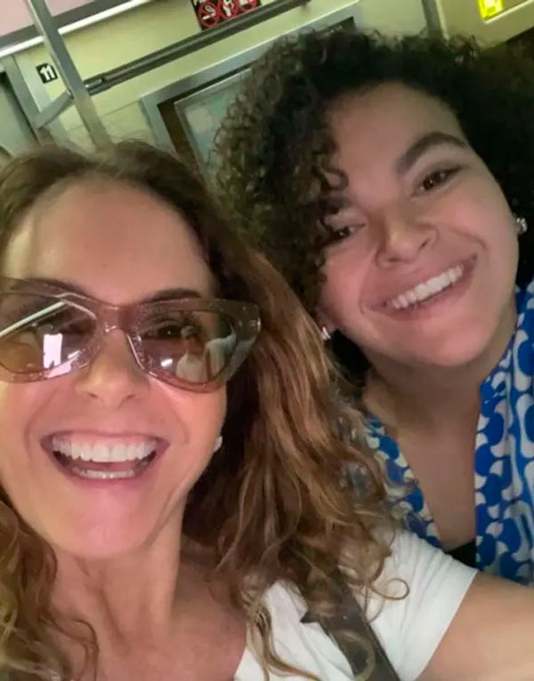 Lucero y su hija Lucerito Mijares