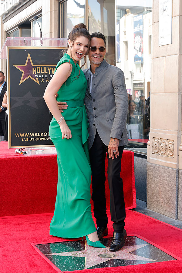 Nadia Ferreira y Marc Anthony