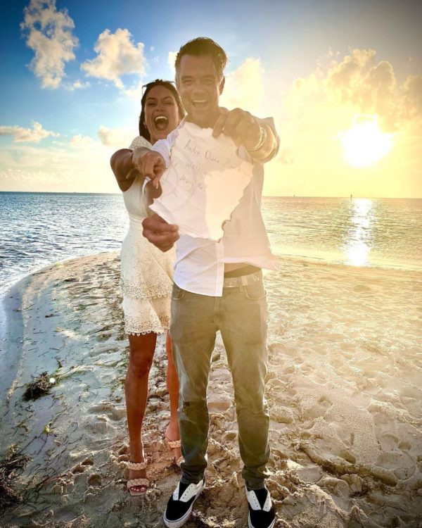 Josh Duhamel y Audra Mari