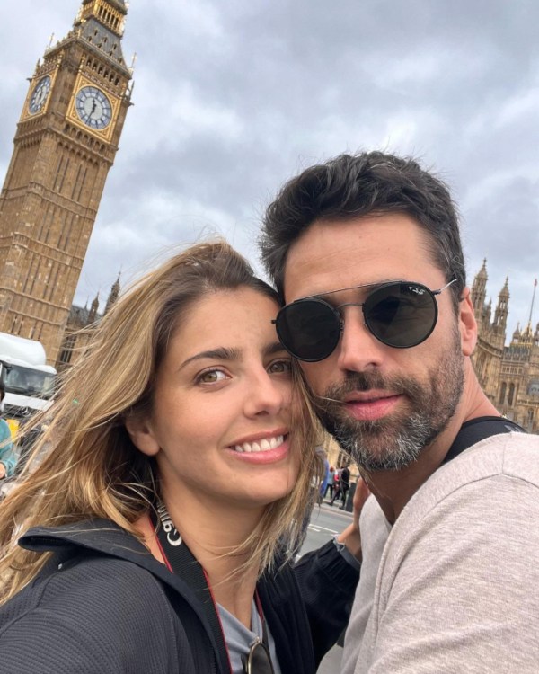 Michelle Renaud y Matías Novoa
