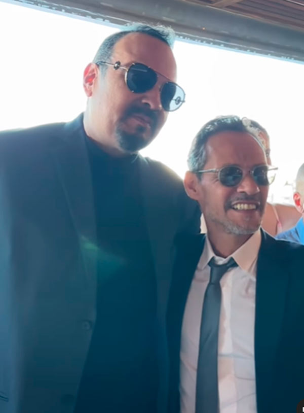 Marc Anthony y Pepe Aguilar