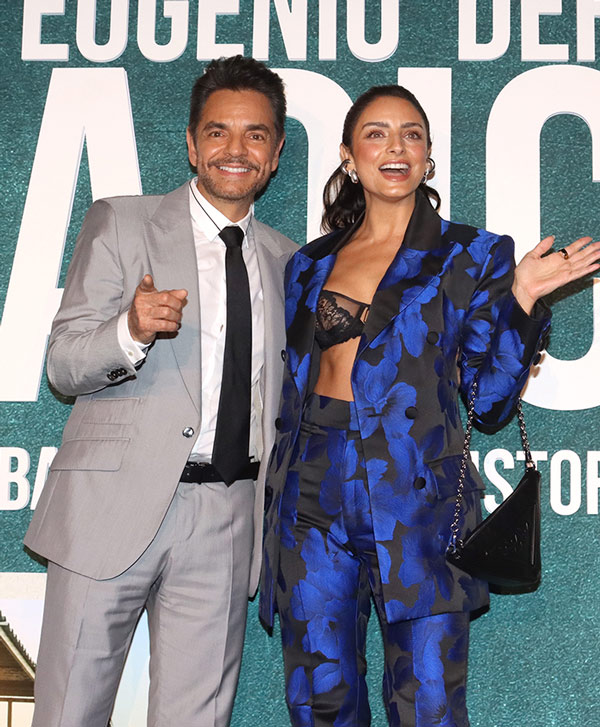 Aislinn Derbez y Eugenio Derbez