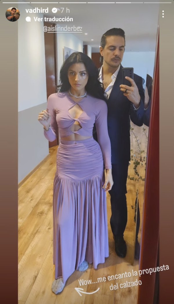 Aislinn Derbez y Vadhir Derbez