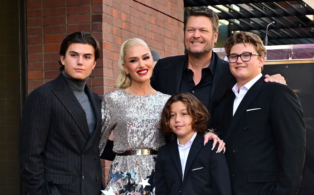 Gwen Stefani y familia 