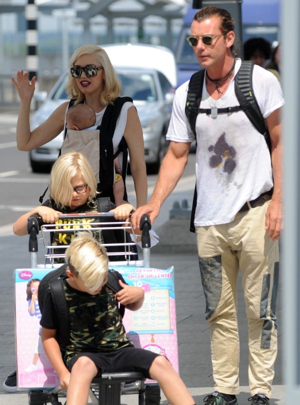 Gwen, Gavin e hijos 