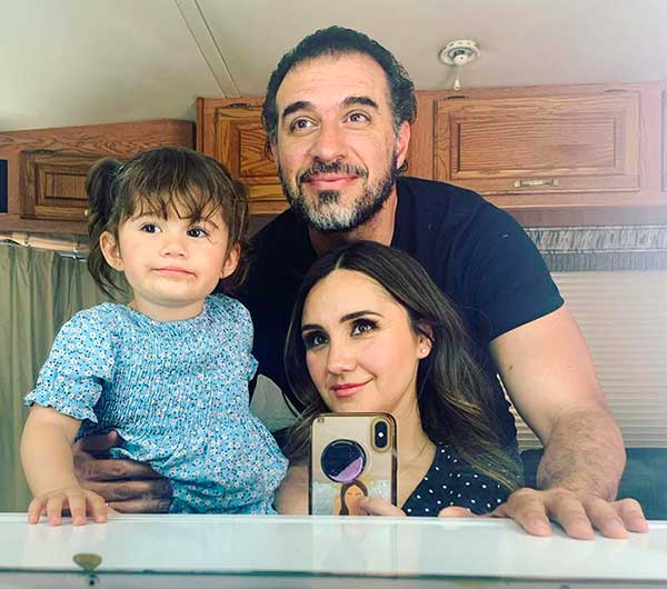 Dulce María y Paco Álvarez