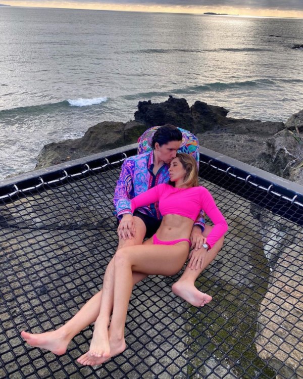 Alex Fernández y su esposa Alexia Hernández