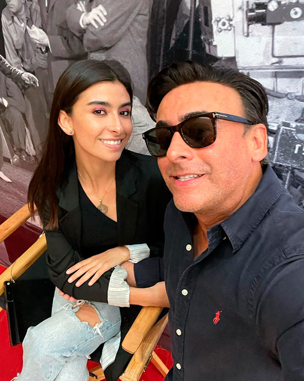 Adal Ramones y Paola Ramones