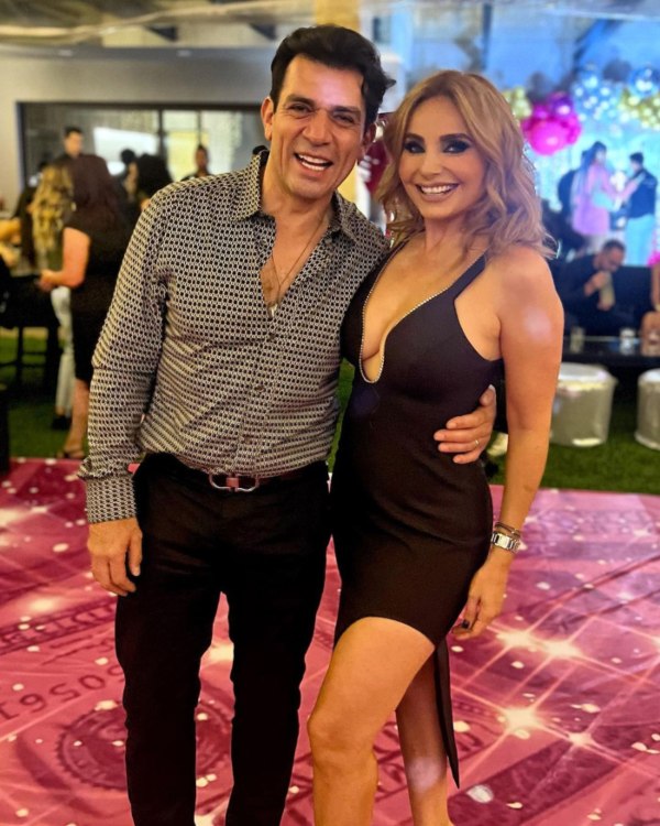 Elizabeth Álvarez y Jorge Salinas