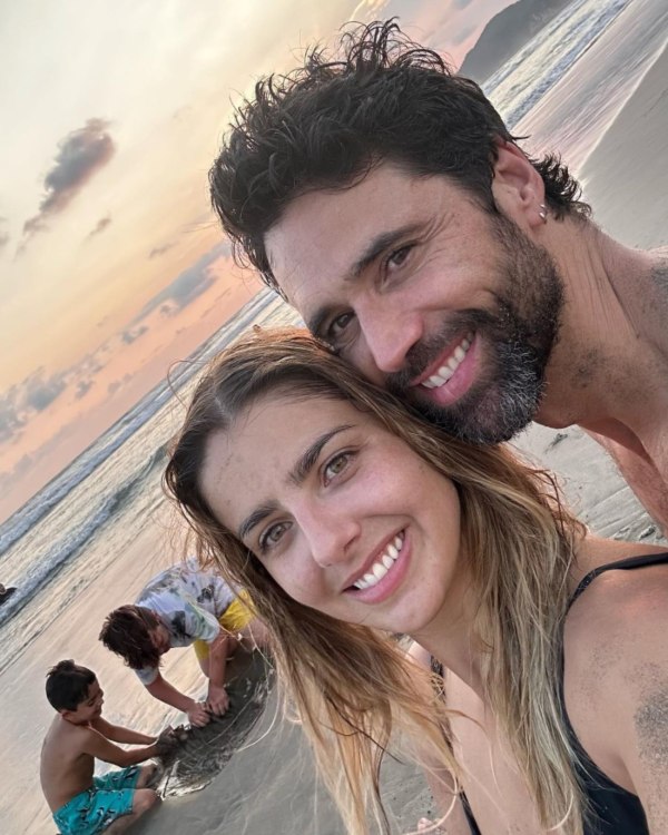 Michelle Renaud y Matías Novoa