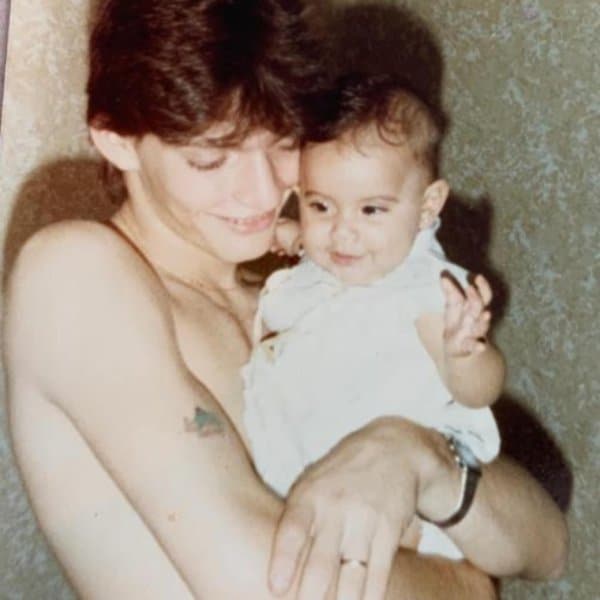 Julián Gil y su hija Nicolle