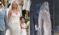 From Kate Moss to Gwen Stefani: Celebrity wedding dresses on display in London