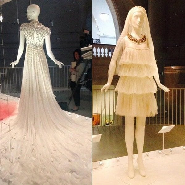 Celebrities Who Wore Similar Wedding Dresses: Photos