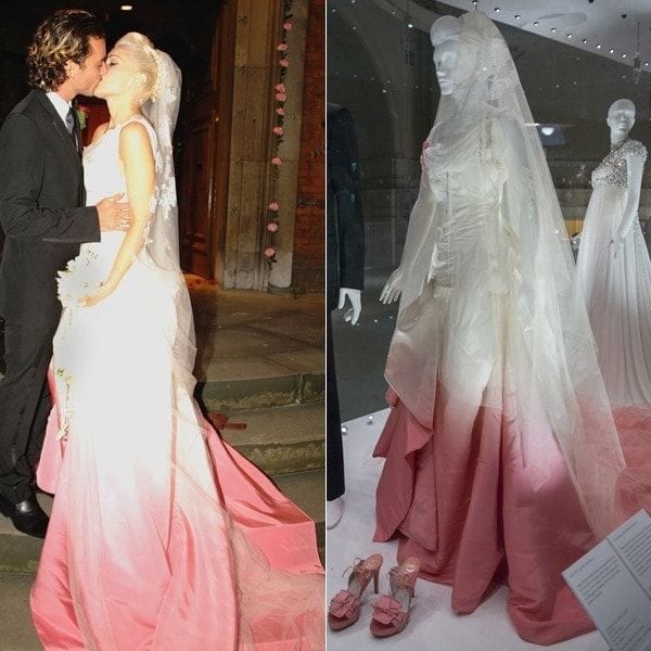 gwen stefani wedding dress