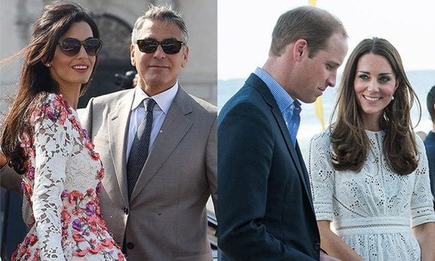 How Duchess Kate and Amal Alamuddin interpret 7 style trends