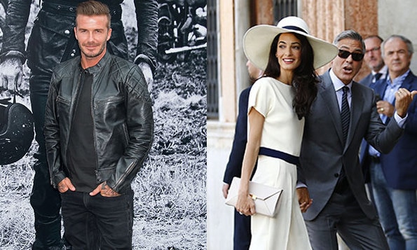 Amal Clooney, David Beckham nominated for prestigious style award