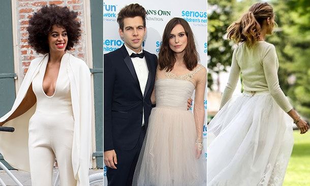 The 8 most unique celebrity wedding outfits