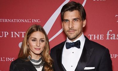 Olivia Palermo and husband Johannes Huebl discuss falling in love