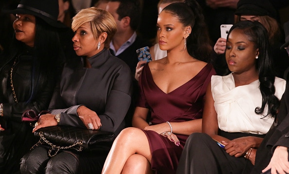 Rihanna embraces old Hollywood glamour at New York Fashion Week