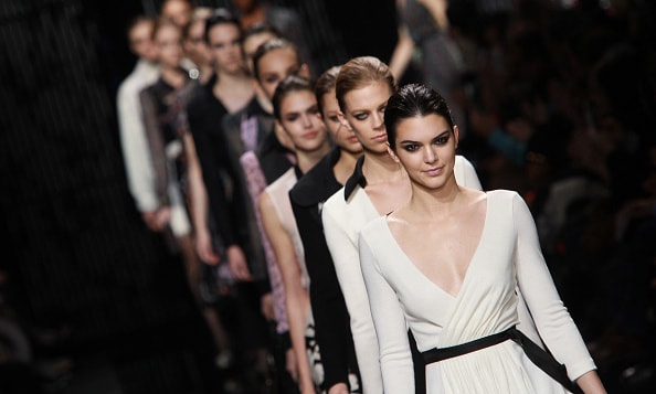 Kendall Jenner struts several runways at New York Fashion Week