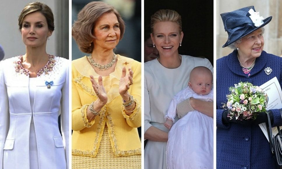 This week's best royal style: Princess Charlene, Queen Elizabeth, Queen Letizia