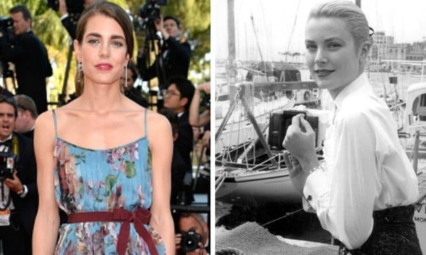 Grace Kelly's look-a-like granddaughter Charlotte Casiraghi dazzles in  Cannes