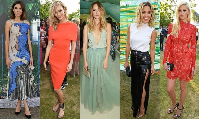 Kate Hudson and Karlie Kloss lead stars at Serpentine Gallery summer party