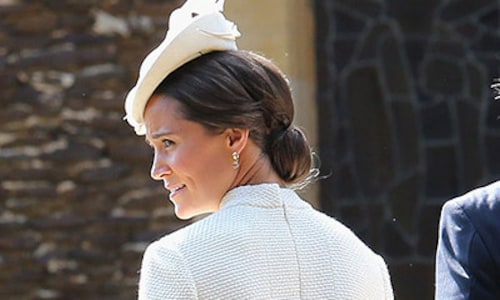 Pippa Middleton matches Kate at Princess Charlotte's christening